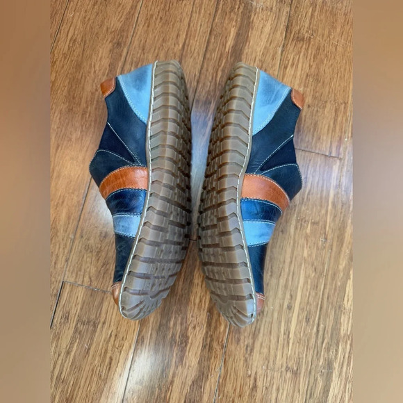 Spring Step Women's NEETA Navi Multi Slip On Shoes Size EU 40/US 9 - Picture 6 of 13